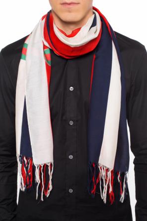 Scarf with ' sylvie web' stripes, zdjęcie 2 Scarf with ' sylvie web' stripes od Gucci